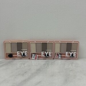 Lot Of 3 Covergirl Eye Enhancers Nude Shadow Collection 280 Natural Nudes 0.19oz